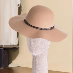Scala Pronto Wide Brim Wool Floppy Hat